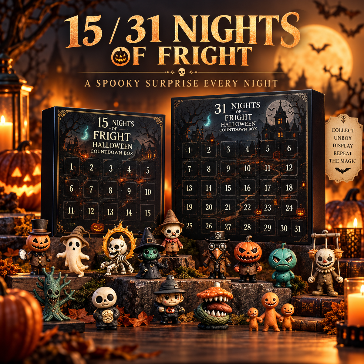 15 / 31 Nights of Fright – Halloween Mystery Countdown Box