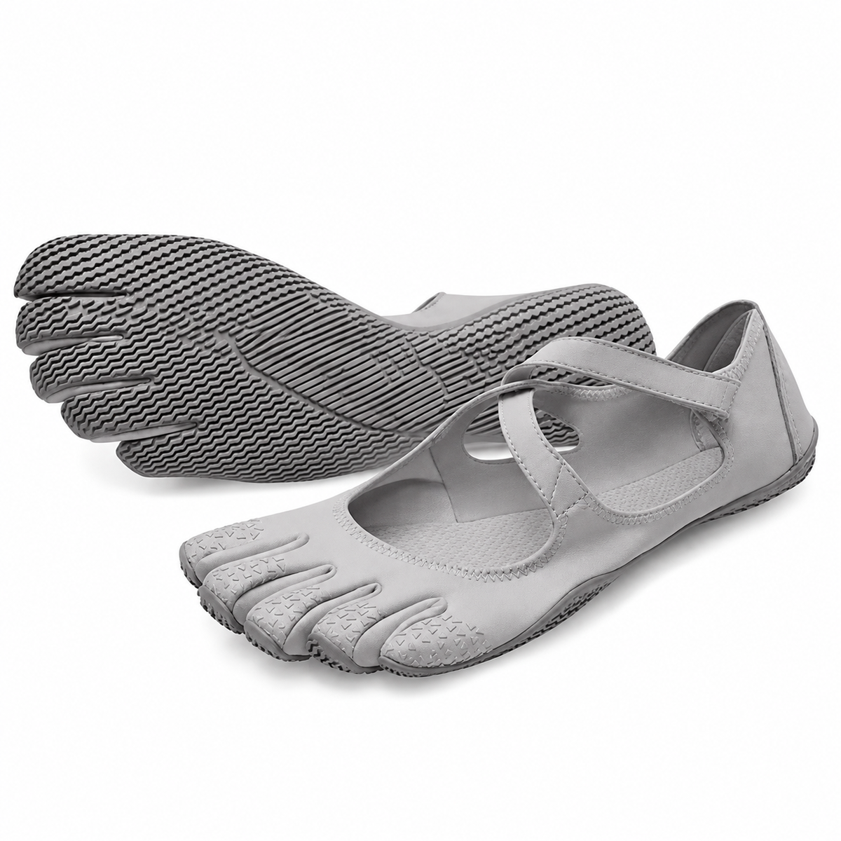 Classic FiveFingers Ballet Flats, Split Toe Design,Breathable Barefoot Comfort