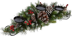 30in Unlit Frosted Berry Christmas Centerpiece