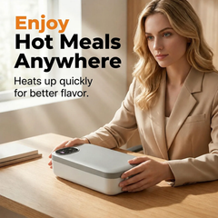 ⚡ Portable electric lunch box with self-heating 🔋🌡️