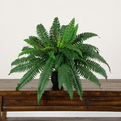 ForgeNest Supply 25.2" Faux Boston Fern