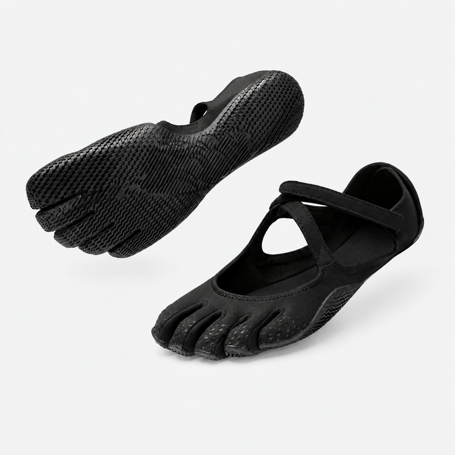 Classic FiveFingers Ballet Flats, Split Toe Design,Breathable Barefoot Comfort