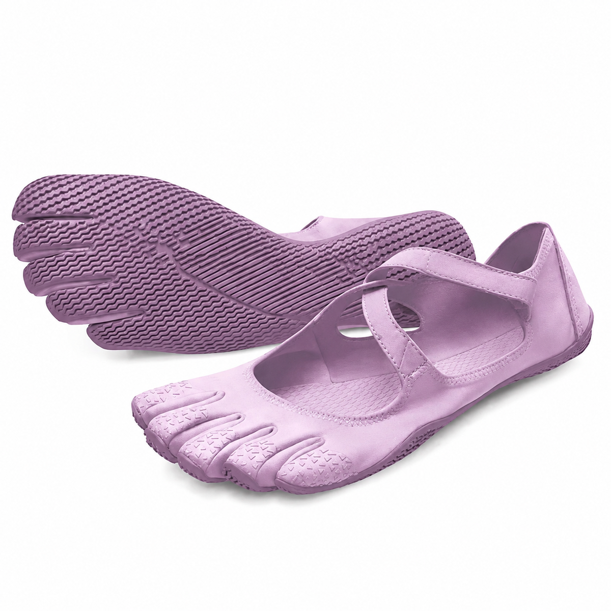Classic FiveFingers Ballet Flats, Split Toe Design,Breathable Barefoot Comfort