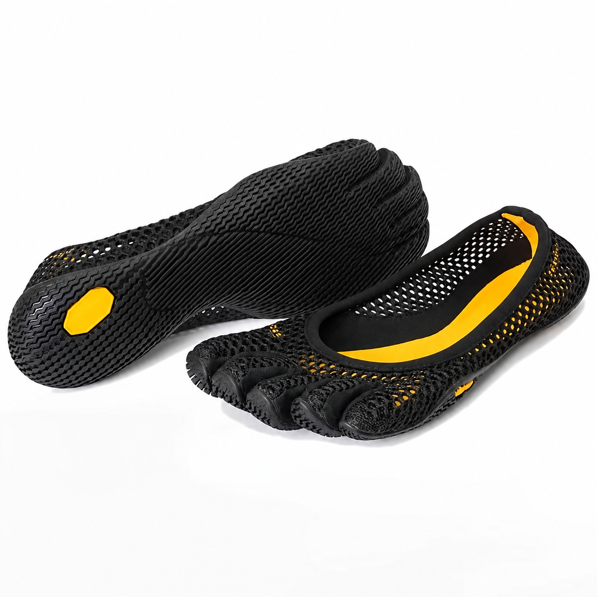 Classic FiveFingers Ballet Flats, Split Toe Design,Breathable Barefoot Comfort